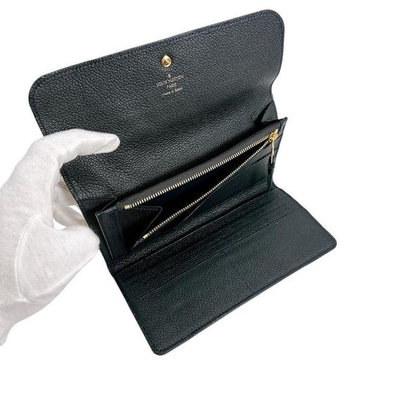 Louis Vuitton M60258 Monogram And Empreinte Leather Trifold Portefeuille - Picture 8 of 14